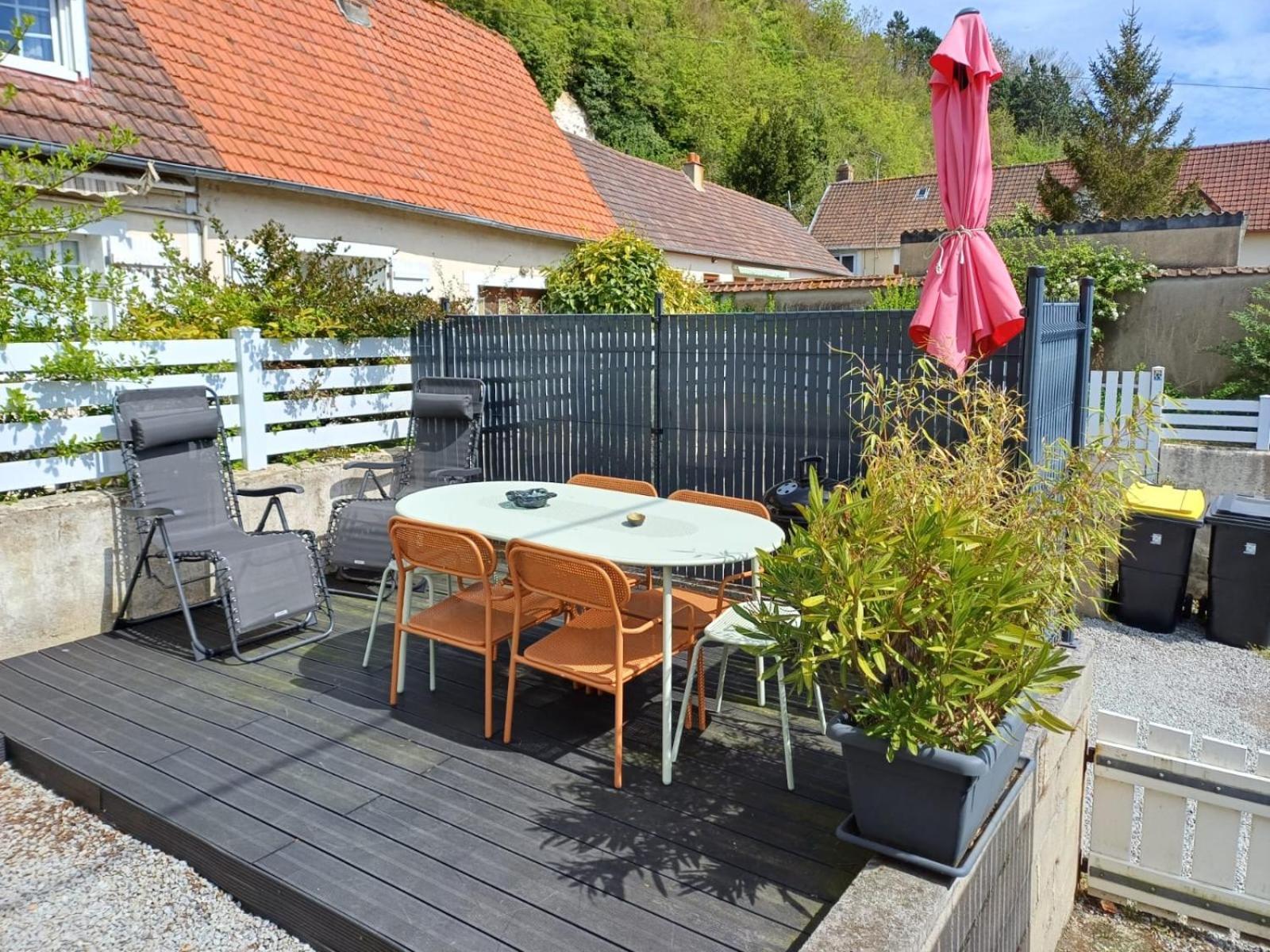 Agreable Maison 3* En Bord De Mer Dieppe Exteriör bild