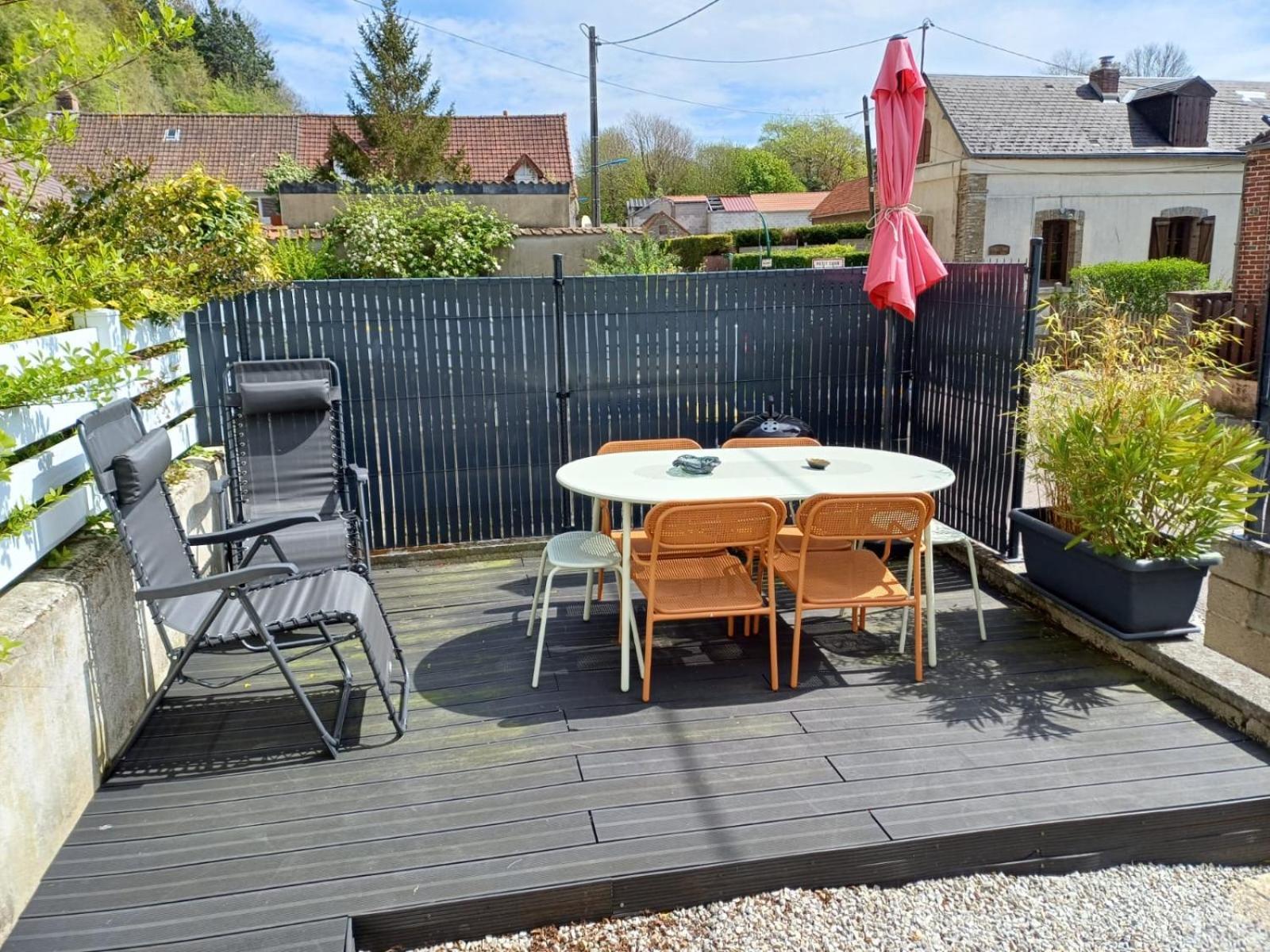 Agreable Maison 3* En Bord De Mer Dieppe Exteriör bild